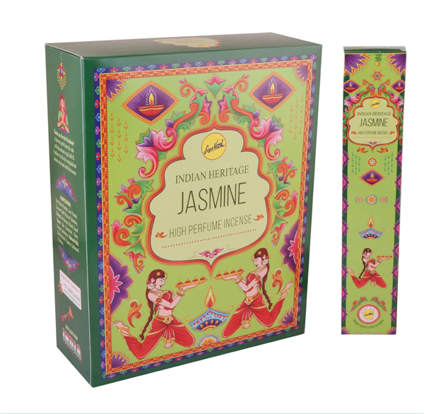 Sree Vani Indian Heritage El Yapımı Yoğun Kokulu Yasemin Tütsüsü