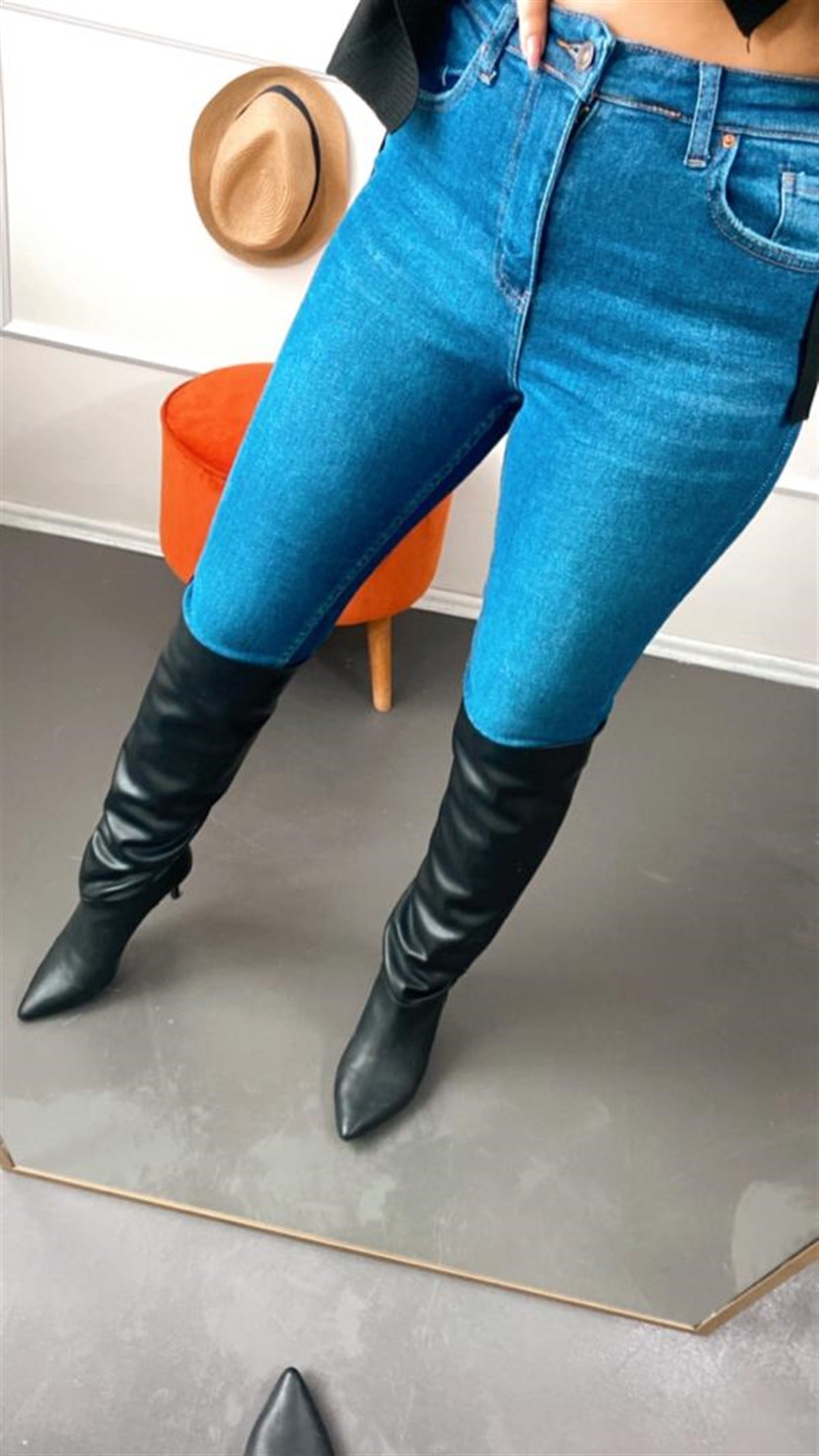 Full lıkralı jean