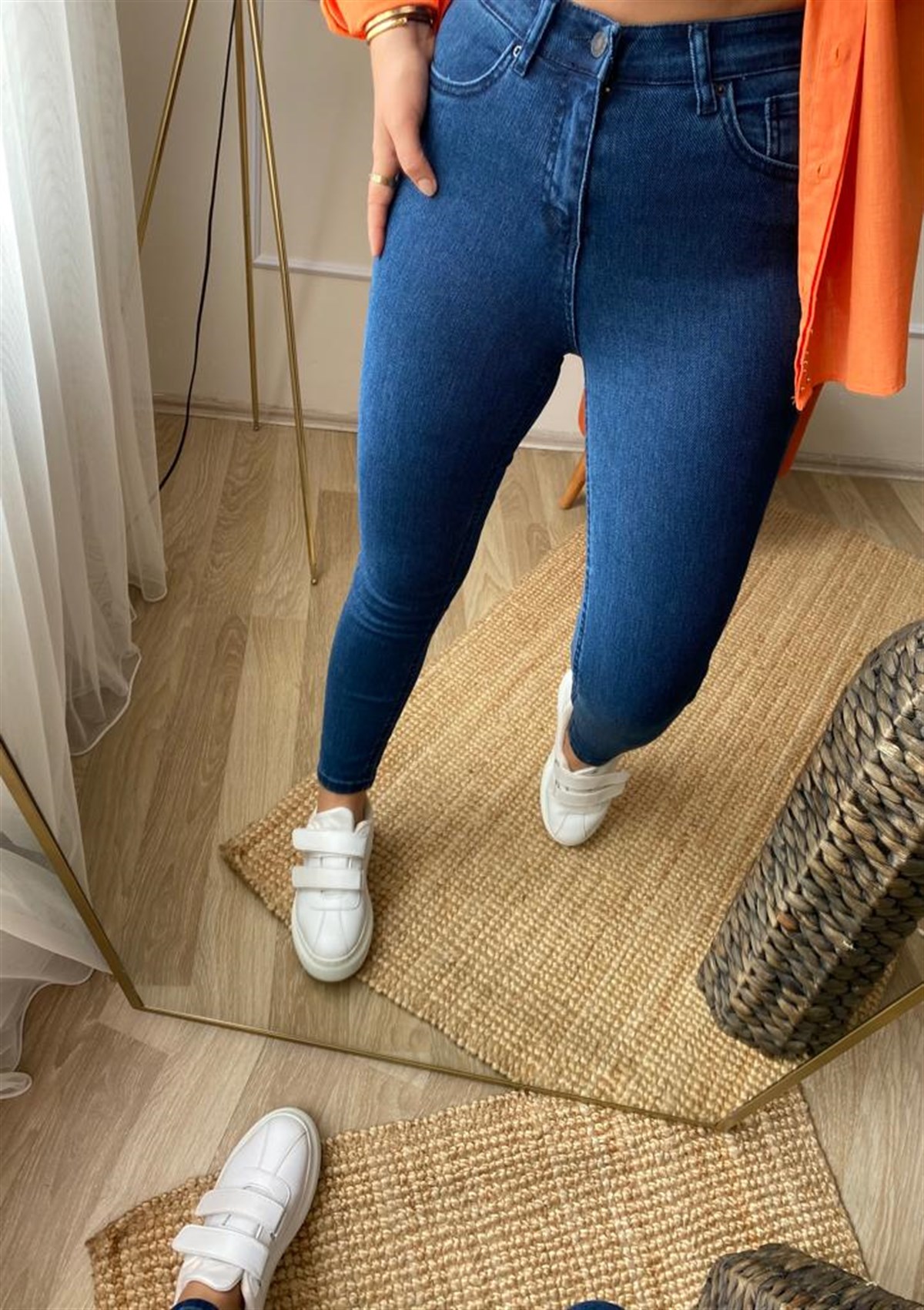 Full lıkralı orme pantalon