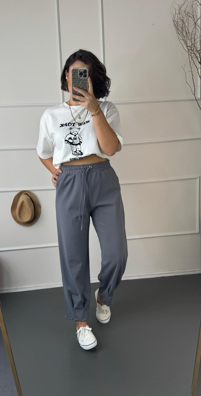 Full lıkralı pantalon