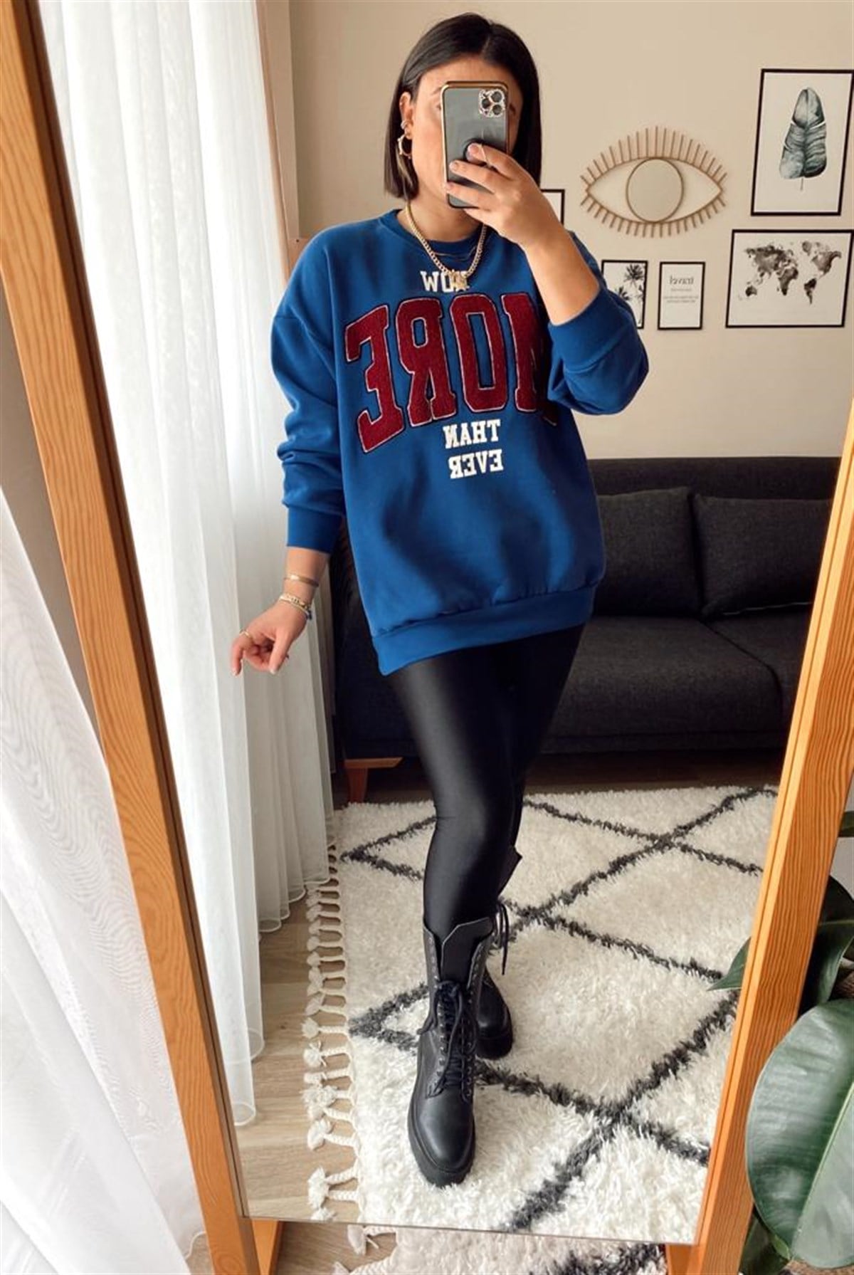 İçi şardonlu pamuklu sweat