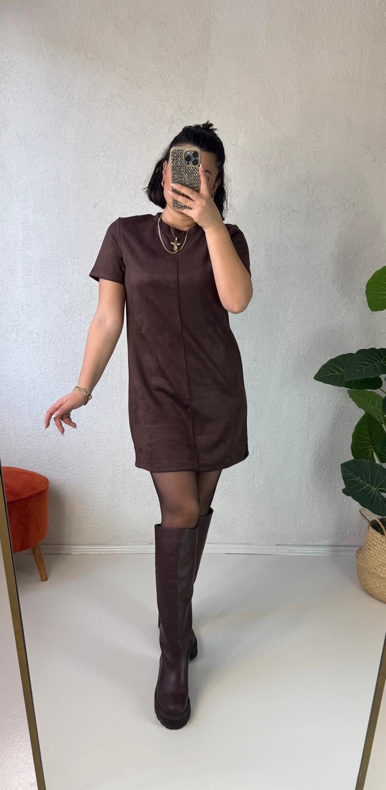 Nubuk elbıse