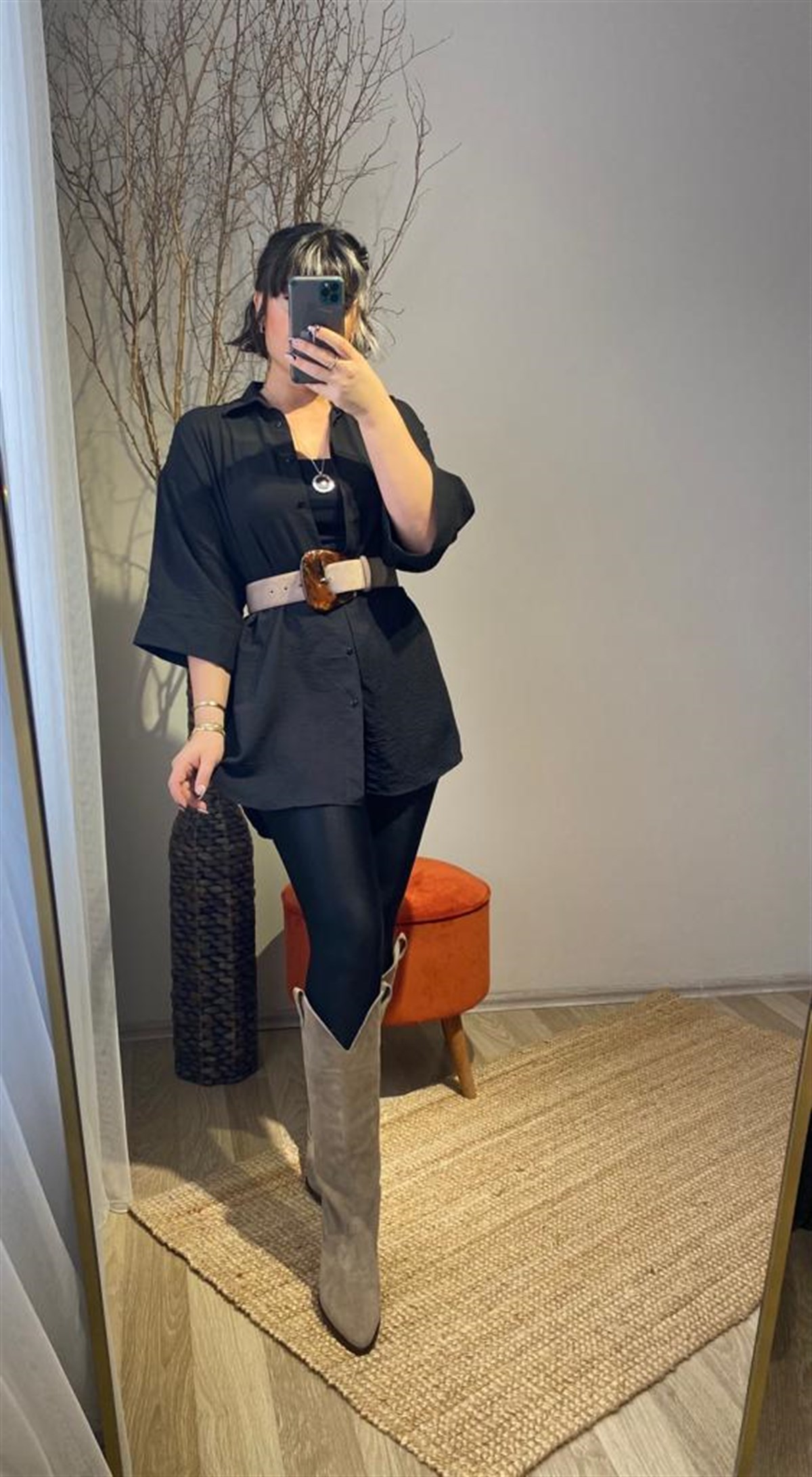 Standart beden tencel kumas gomlek