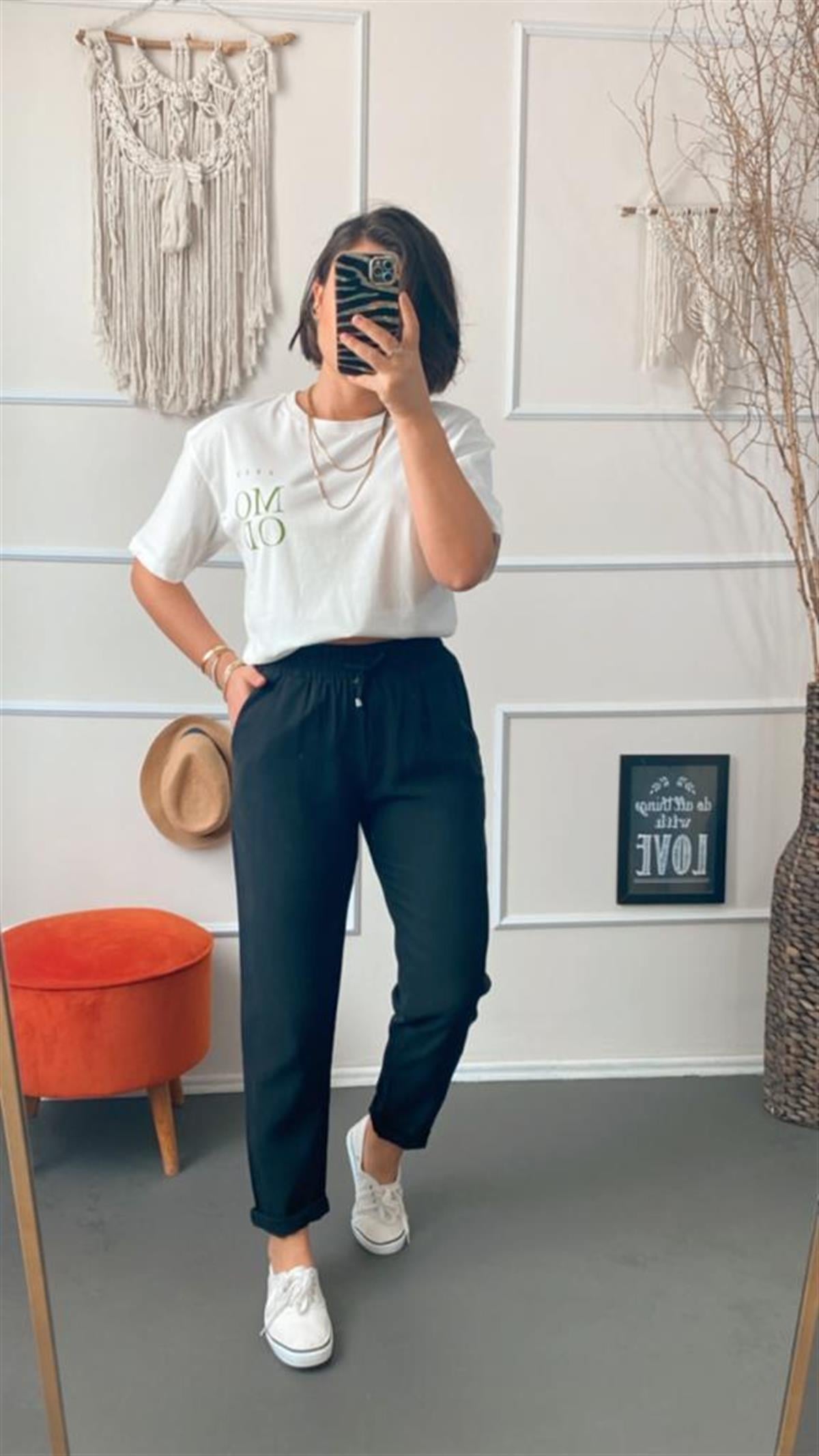 Tencel pantalon