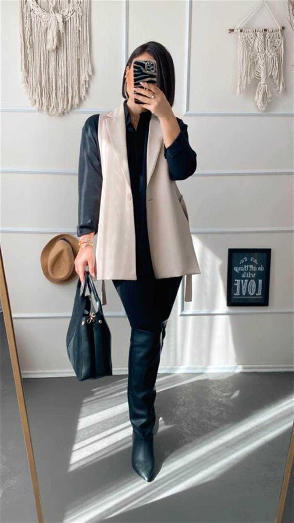 Zara model yelek