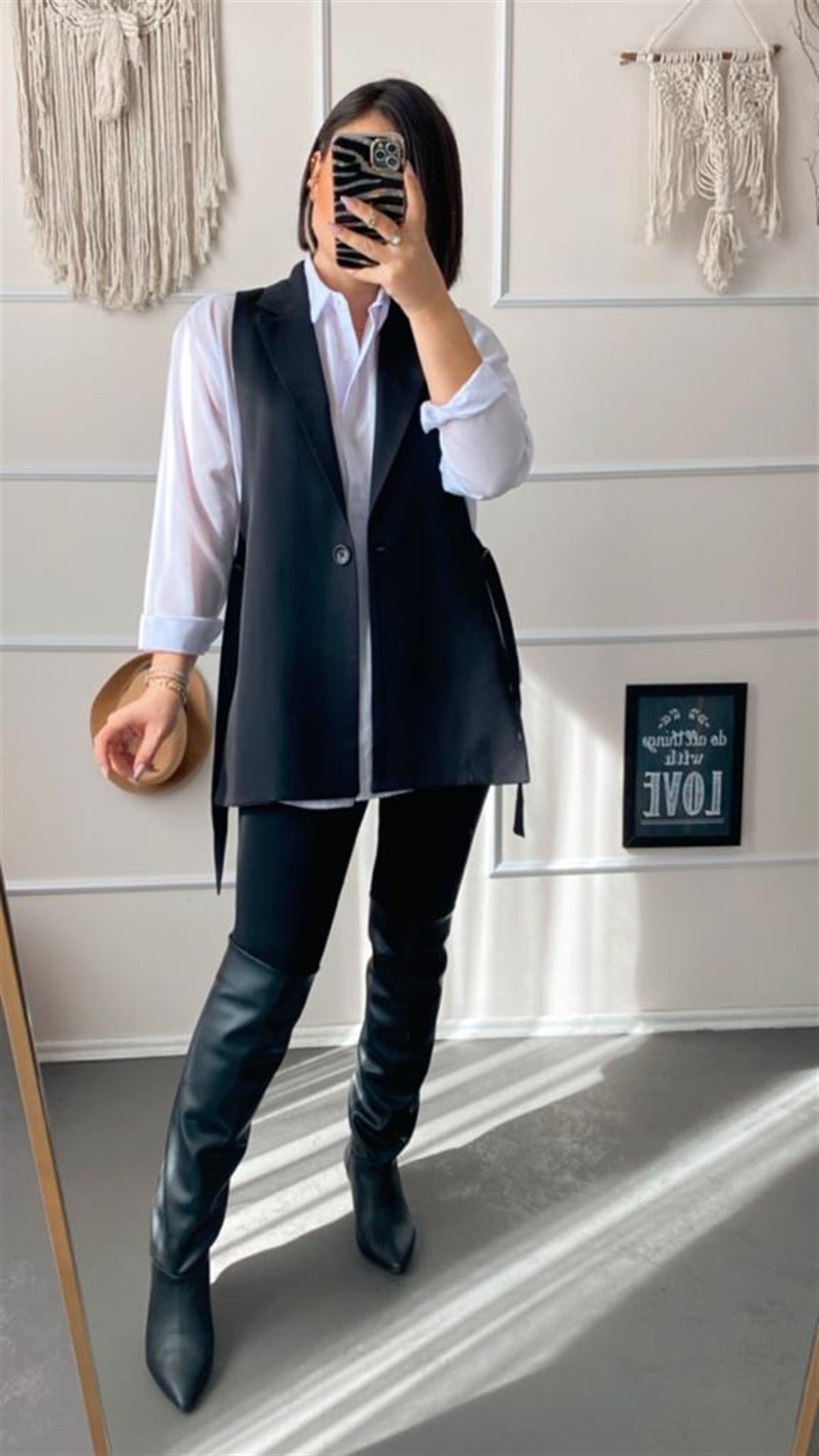 Zara model yelek