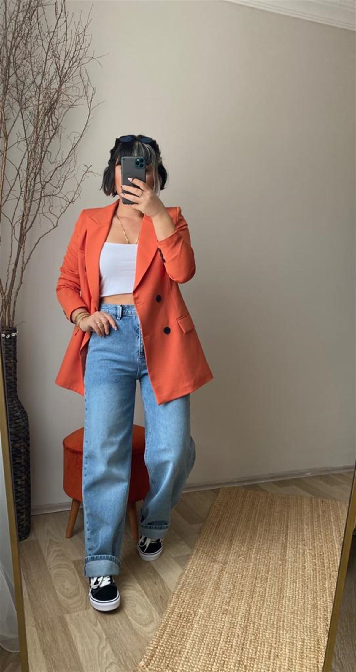Astarlı vatkalı blazer ceket