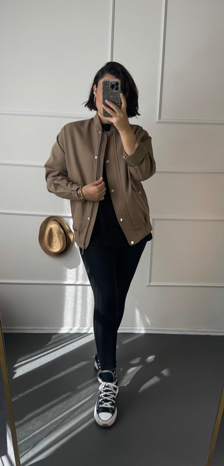 Bomber Astarlı Ceket