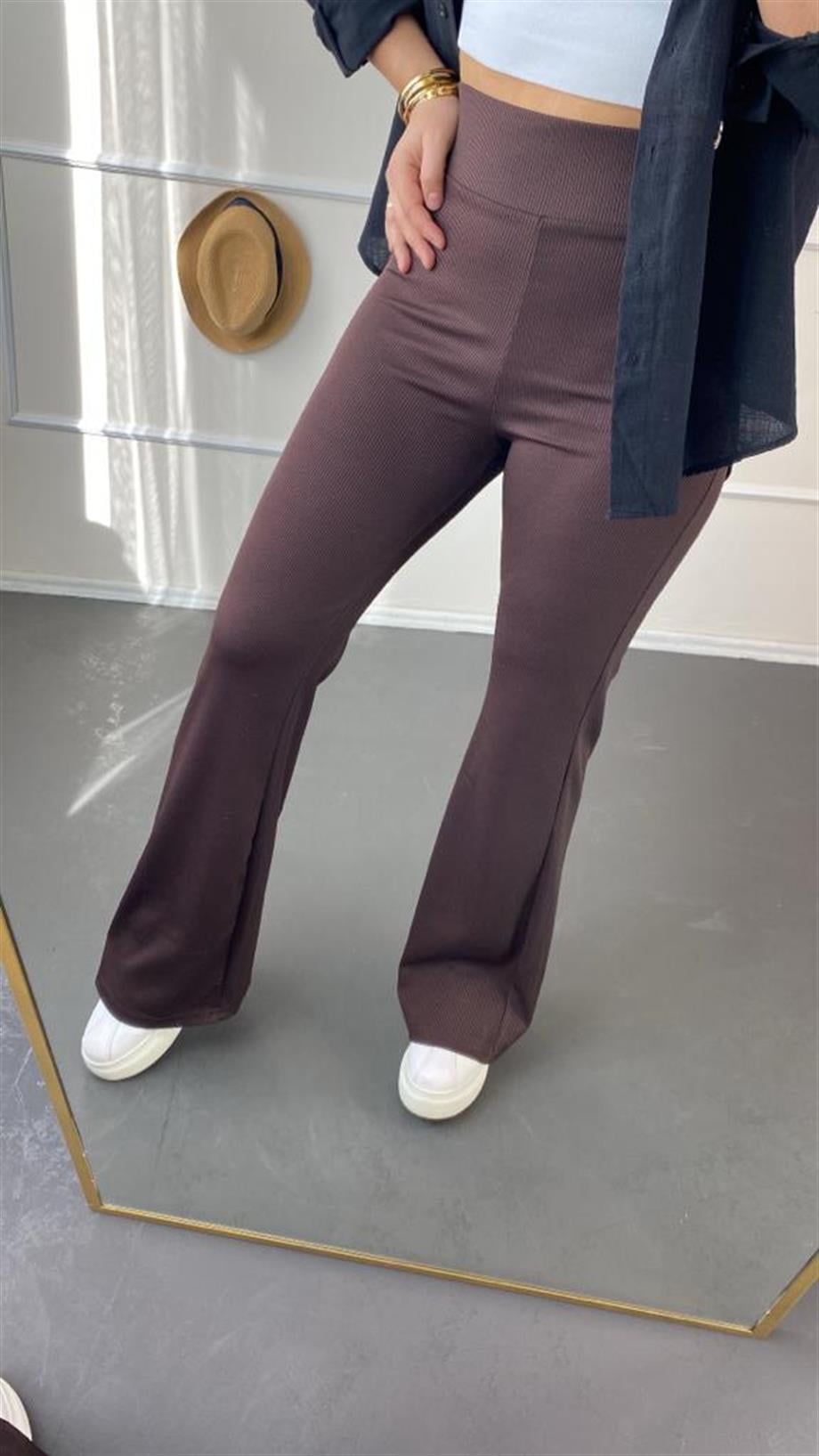 Fıtıllı tayt pantalon