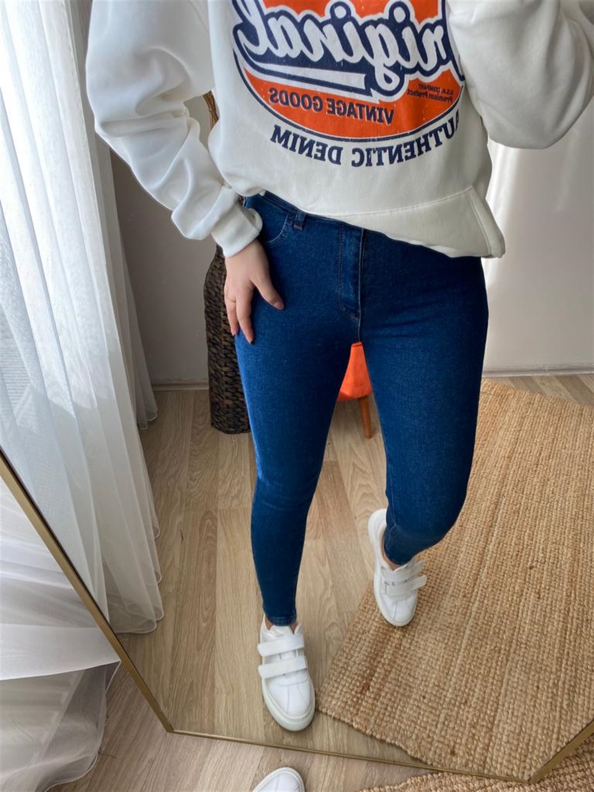 Full lıkralı jean