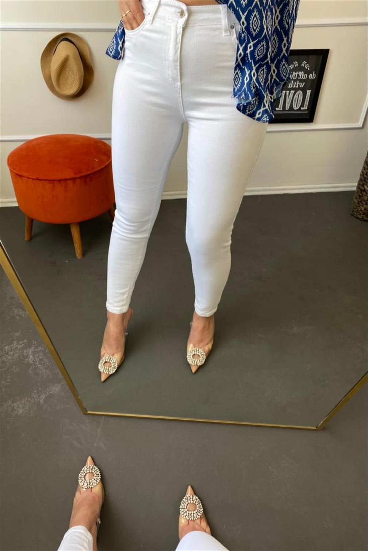 Full lıkralı pantalon