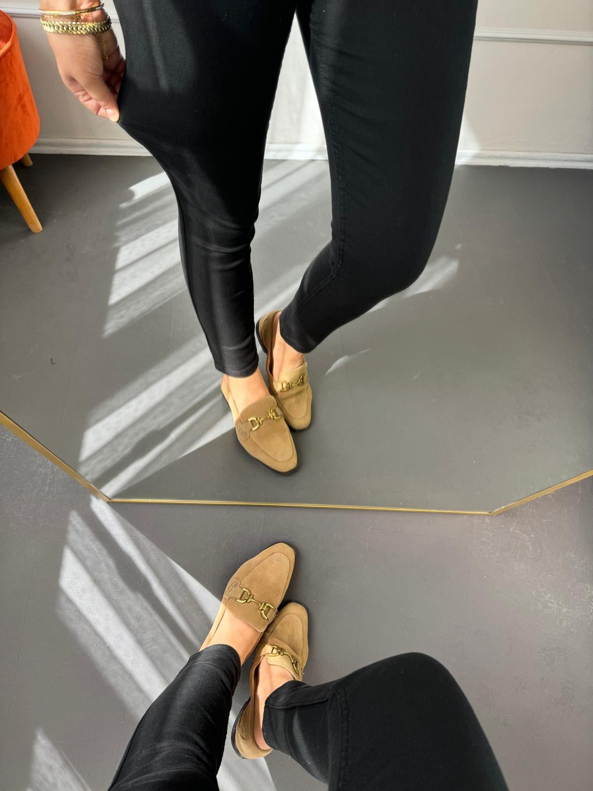 Full lıkralı sıyah jean