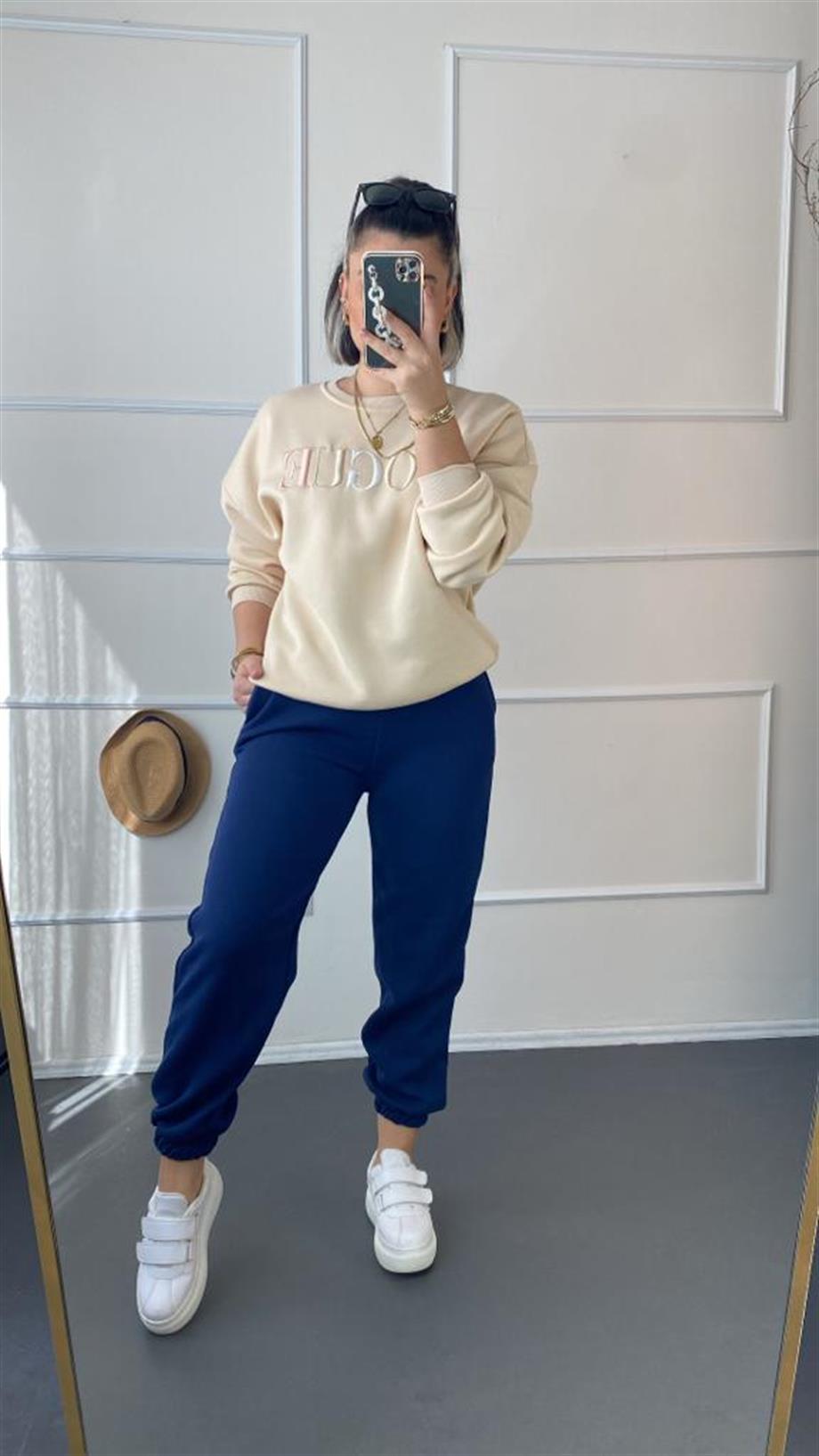 İçi şardonlu A kalite sweat