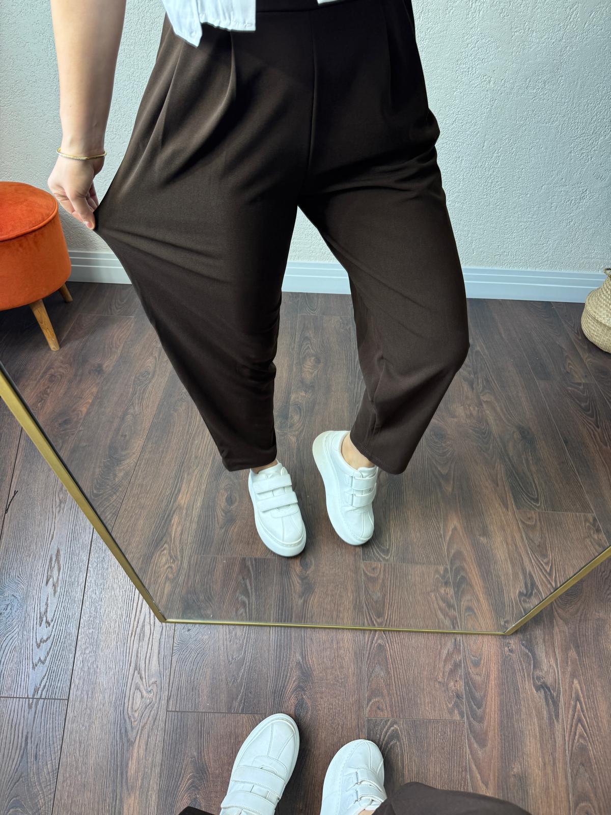 Lıkralı şalvar pantalon