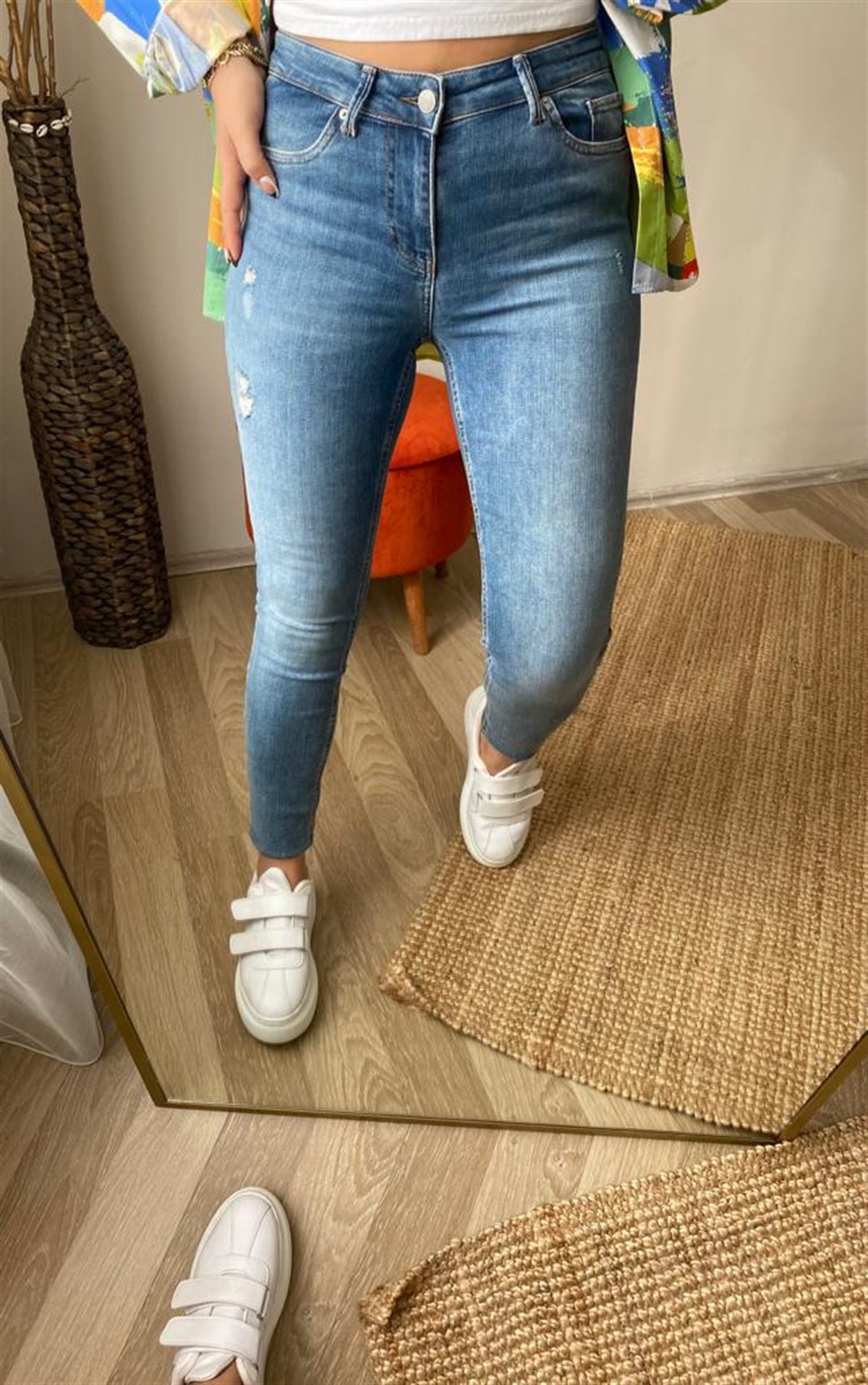 Orjınal marka full lıkralı jean