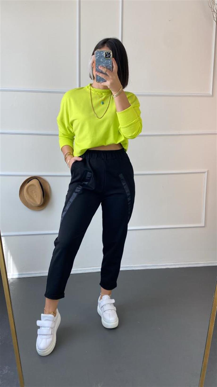 Pamuklu sweat