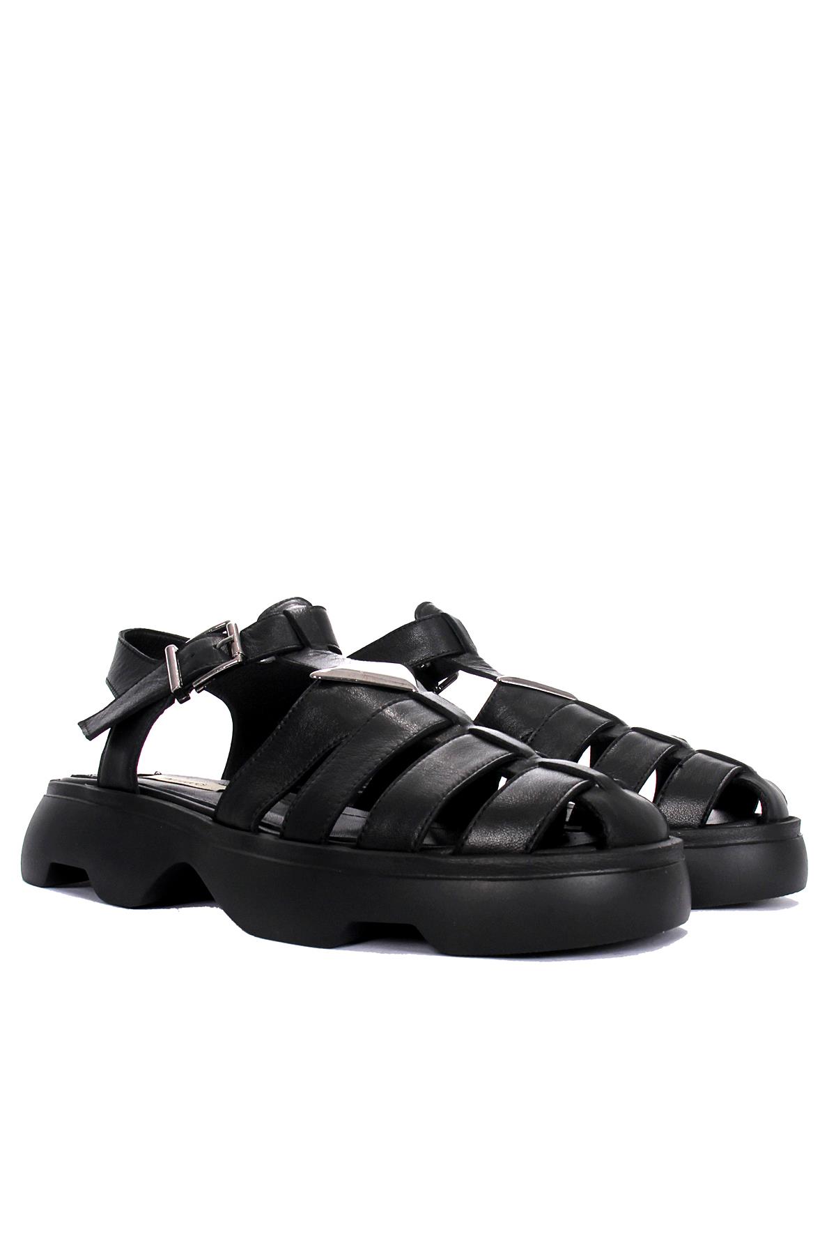 Kadın Kalın Tabanlı Günlük Sandalet