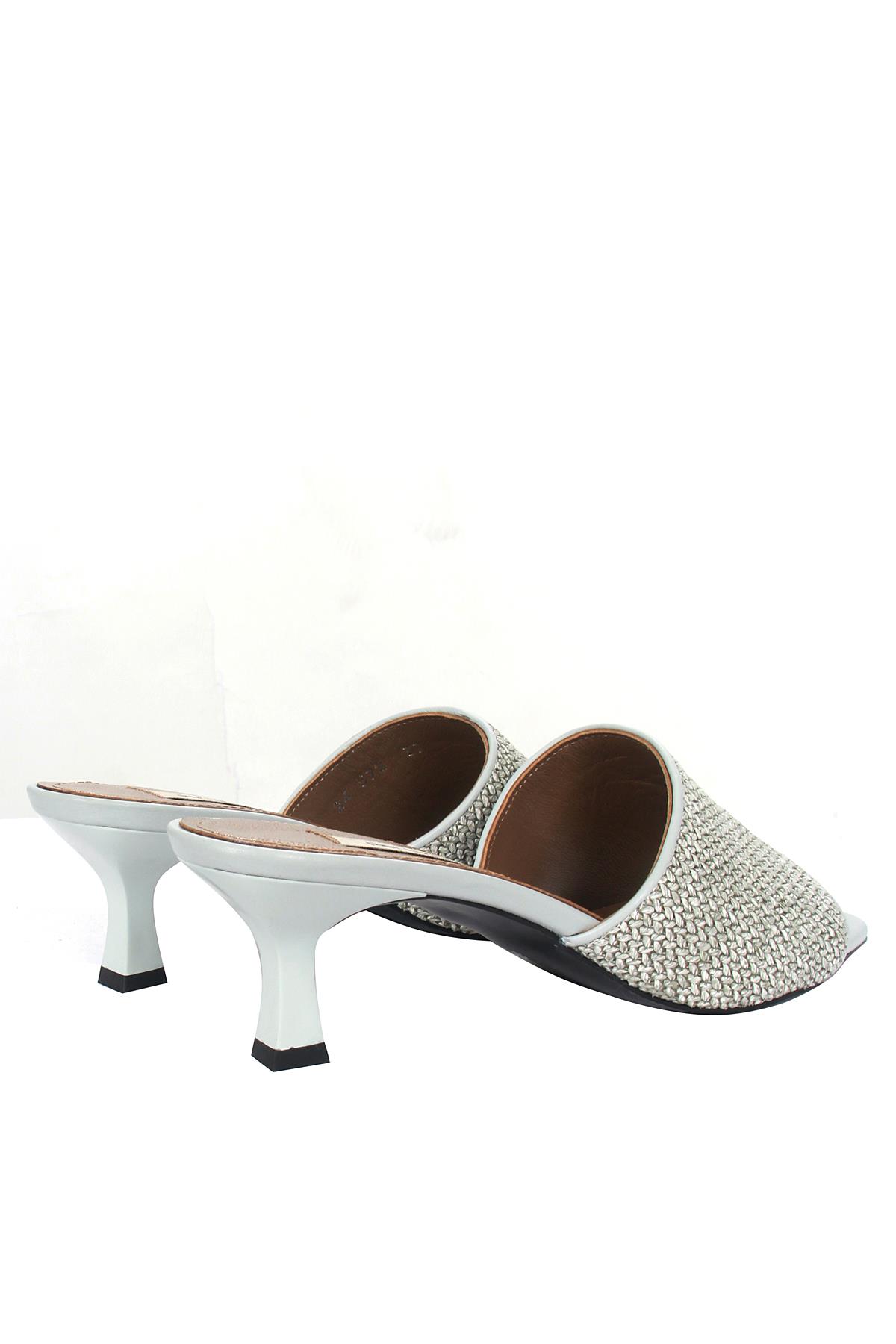 Kadın İnce Topuklu Terlik