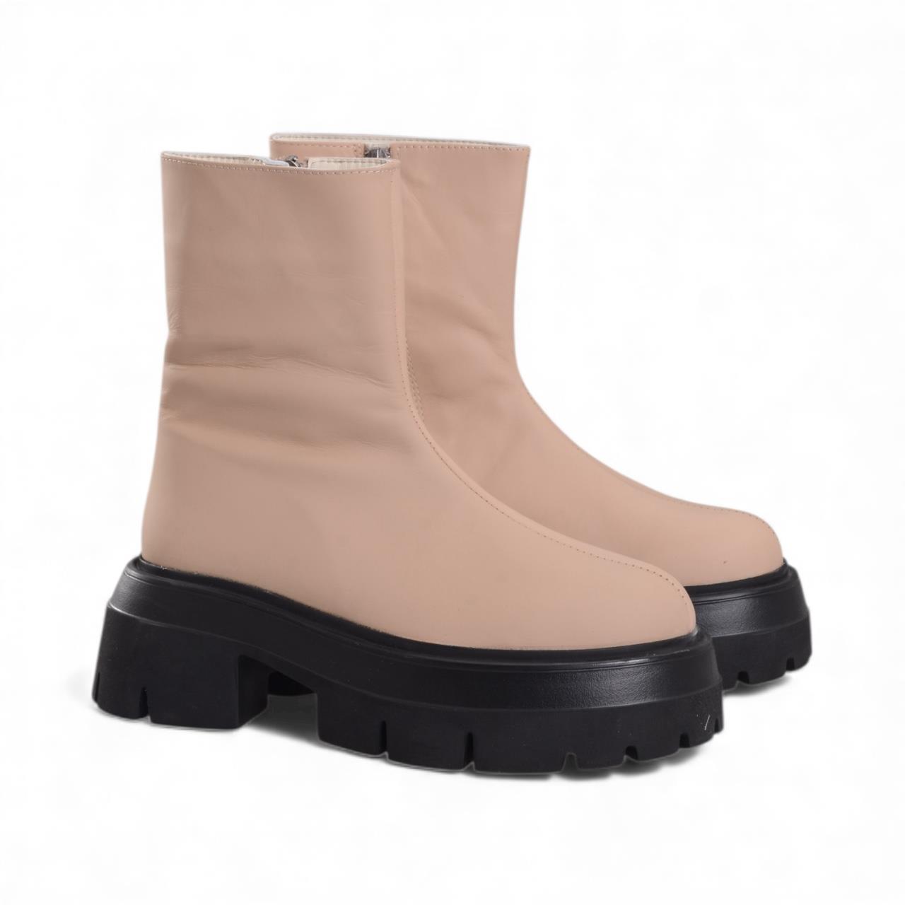 Kadın Kalın Topuklu Bot