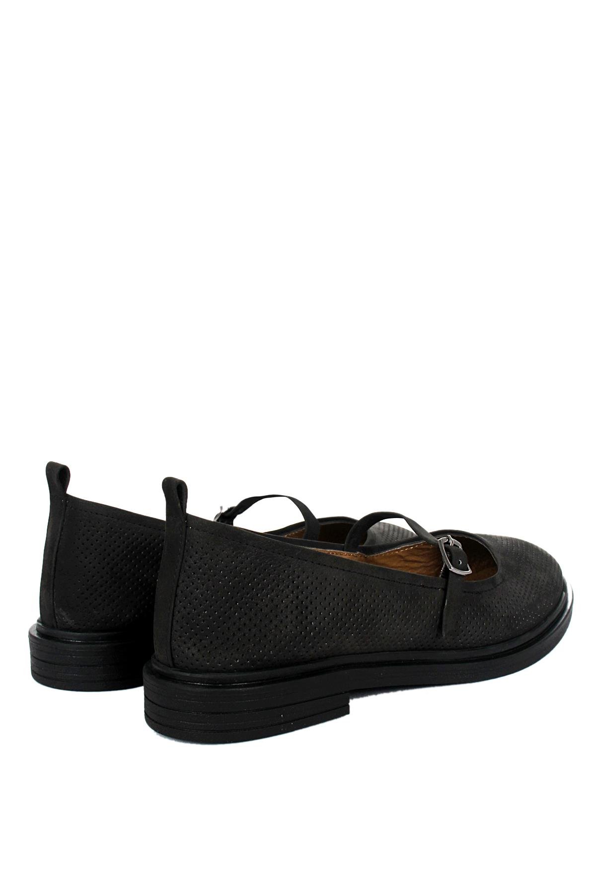 Kadın Tokalı Babet Ayakkabı