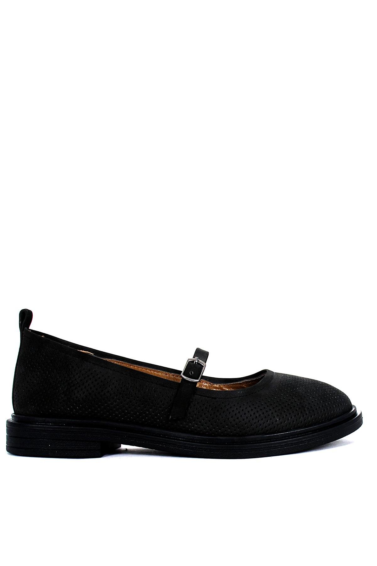 Kadın Tokalı Babet Ayakkabı