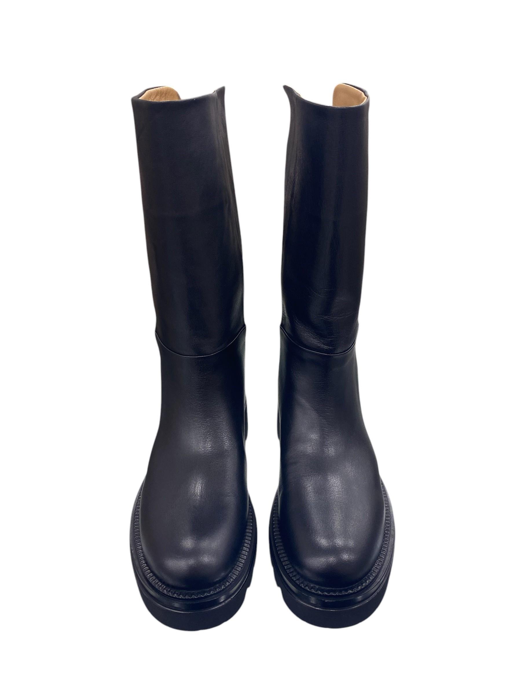 Kadın Kalın Tabanlı Topuklu Bot