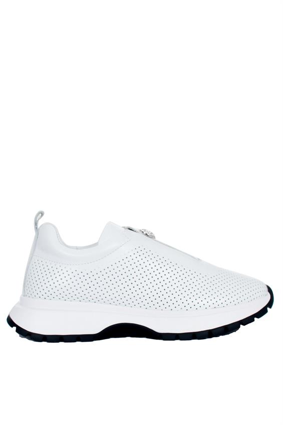 Kadın Sneakers Ayakkabı - Beyaz Deri