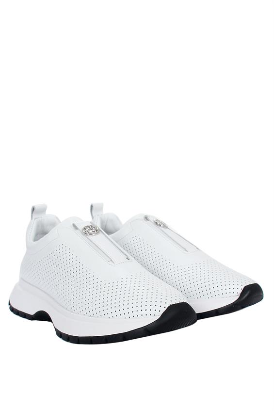 Kadın Sneakers Ayakkabı - Beyaz Deri