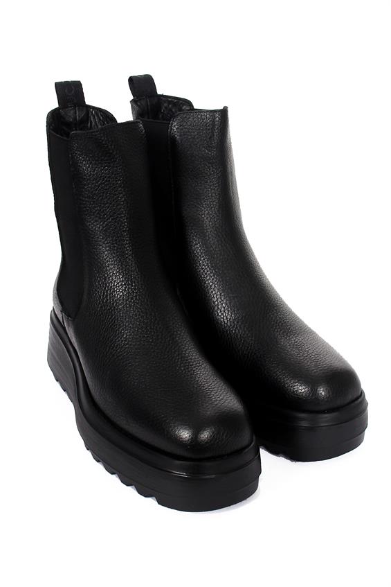 Kadın Chelsea Günlük Bot - Siyah Deri