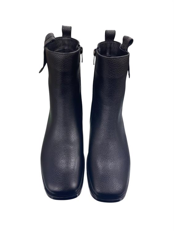 Kadın Klasik Düz Bot - Siyah Floter S.Ast.