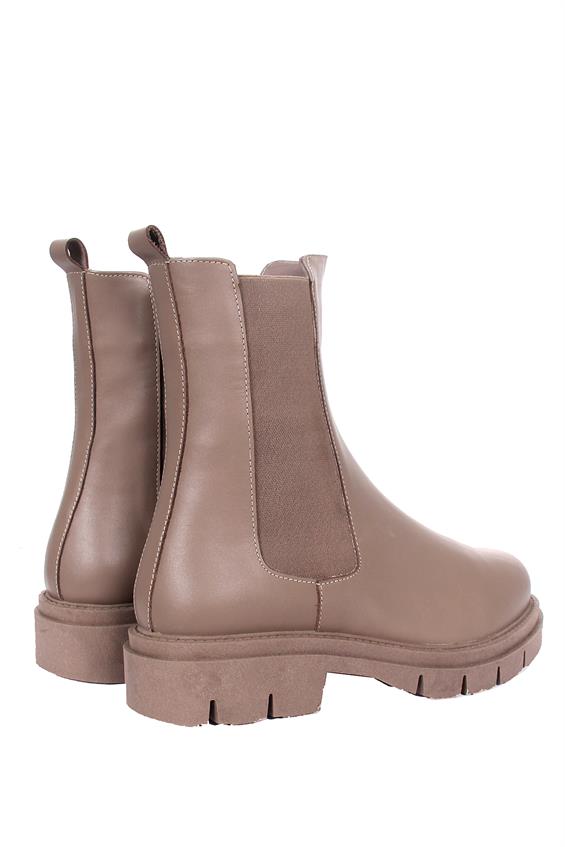 Kadın Chelsea Günlük Bot - Vizon Deri