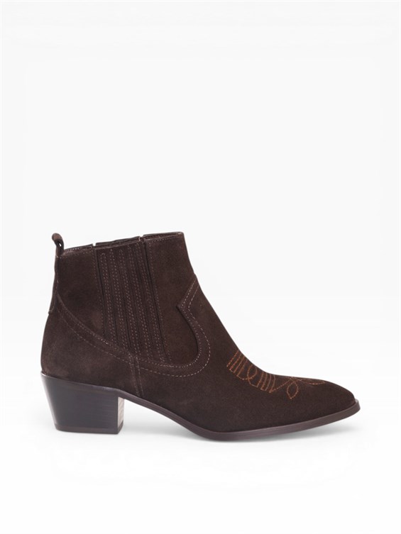 Kadın Günlük Bot - Kahve Süet