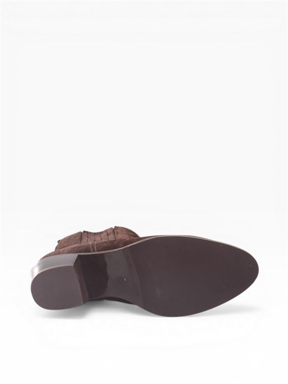 Kadın Günlük Bot - Kahve Süet