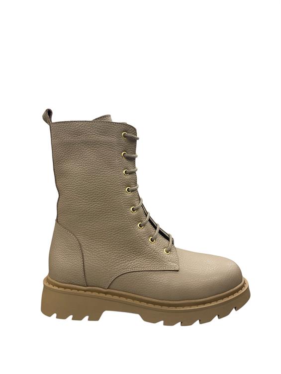 Kadın Postal Military Bot - Vizon Floter Kürk 