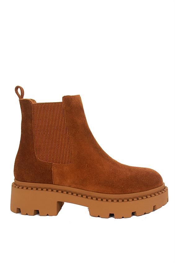 Kadın Chelsea Günlük Bot - Taba Süet S.Ast