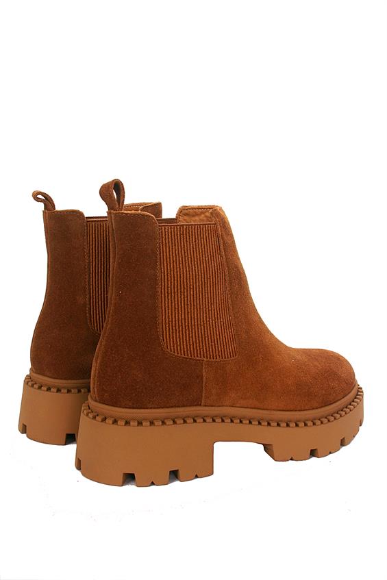 Kadın Chelsea Günlük Bot - Taba Süet S.Ast