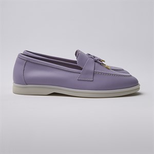 Mansori Lila Kadın Loafer  Ayakkabı