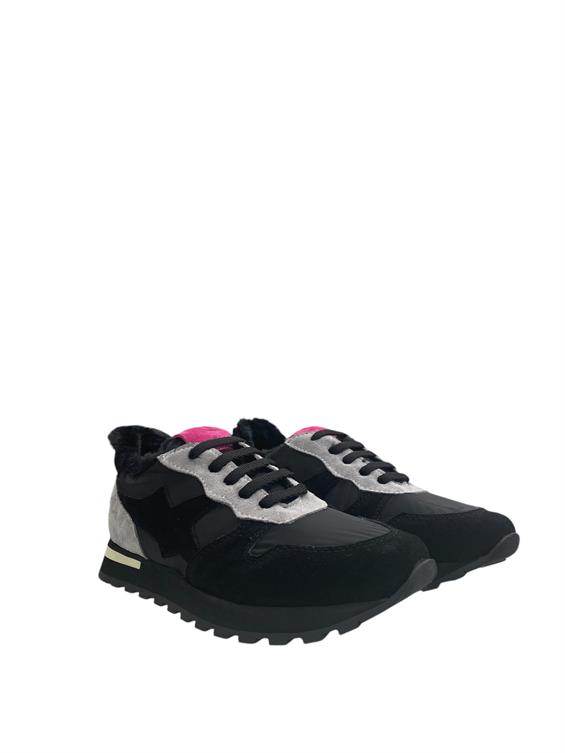 Kadın Spor Ayakkabı-Siyah Süet