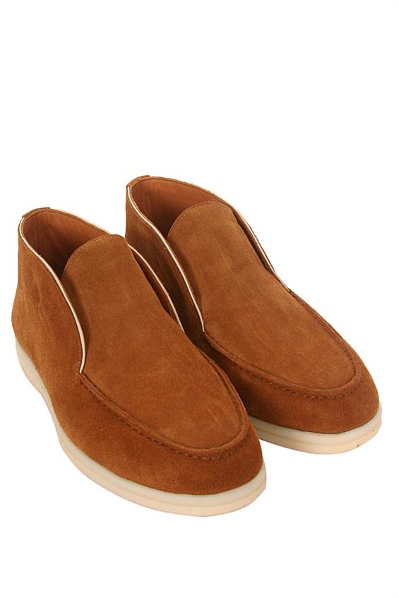 Kadın Günlük Bot - Taba Süet