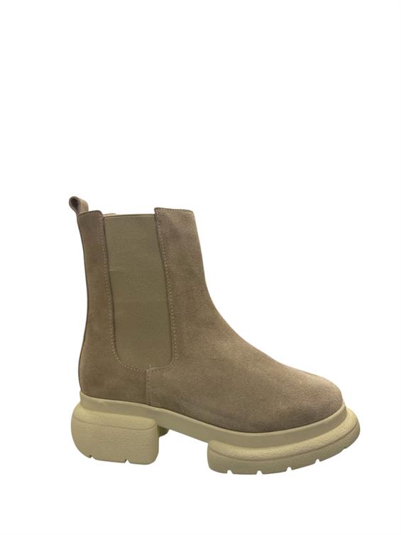 Kadın Chelsea Günlük Bot - Bej Süet S.Ast.