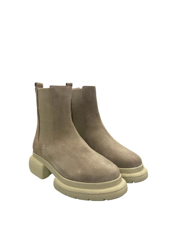Kadın Chelsea Günlük Bot - Bej Süet S.Ast.