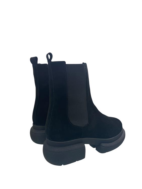 Kadın Chelsea Günlük Bot - Siyah Süet S.Ast.