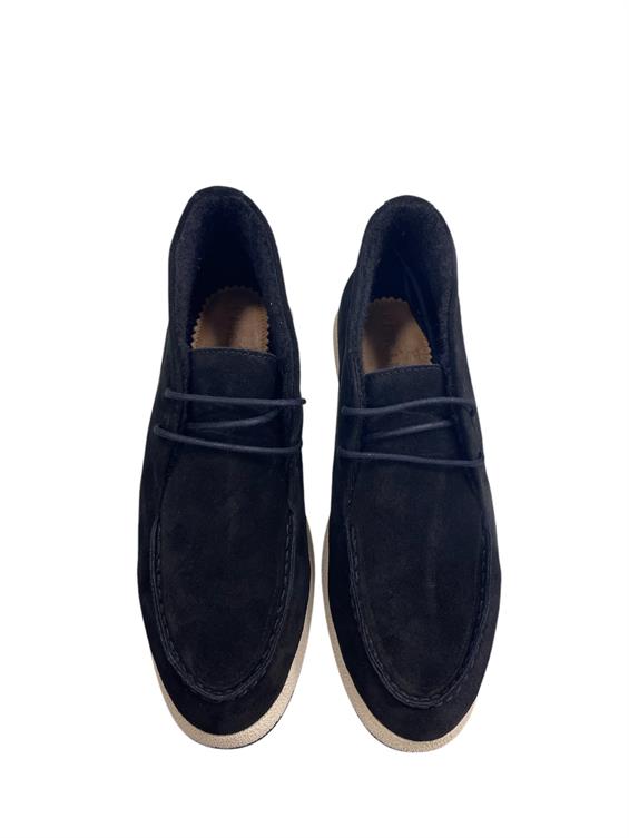 Kadın Günlük Bot - Siyah Süet