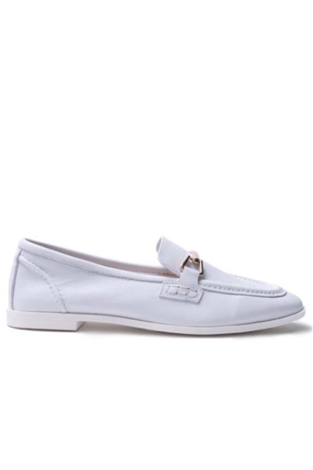 Benzia White Woman Loafer
