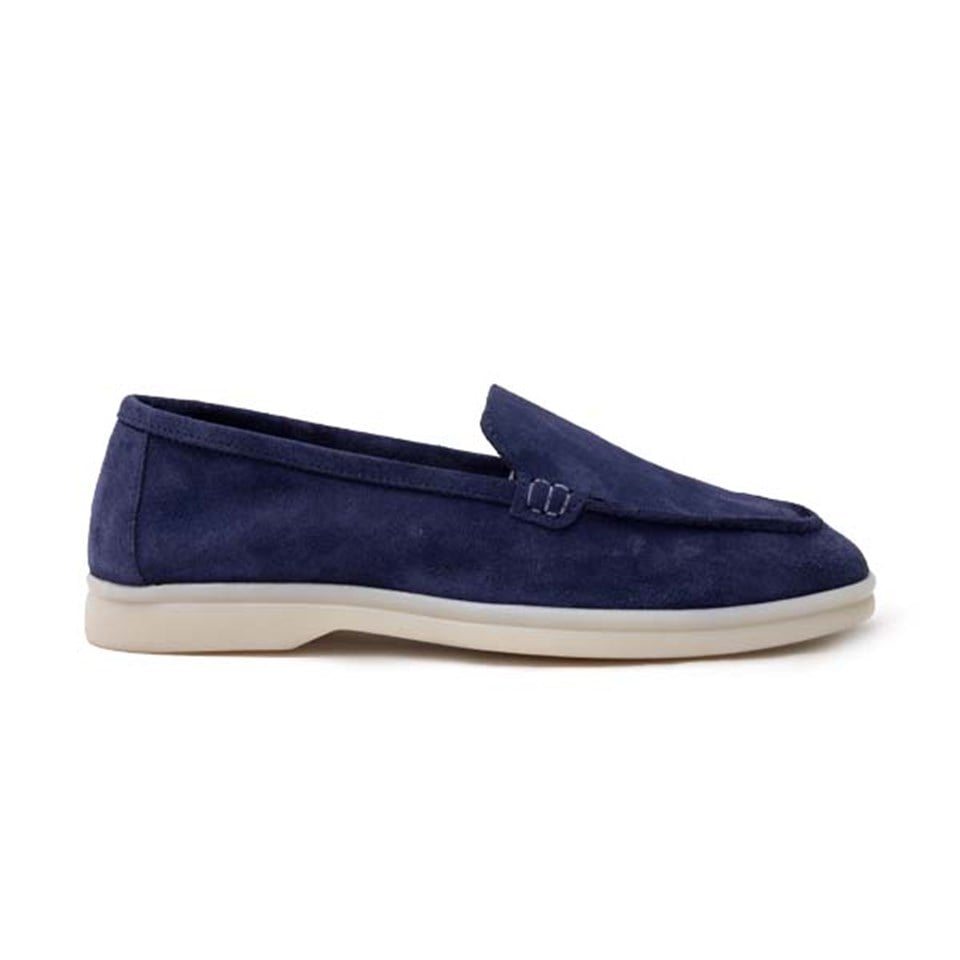 Bodani Lacivert Kadın Loafer