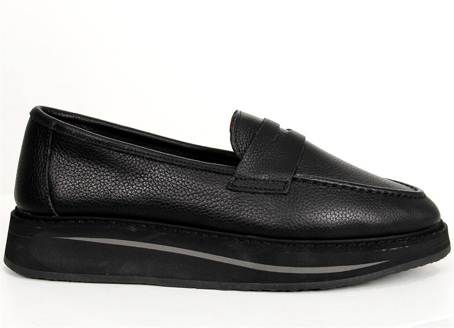 BUNNA SİYAH KADIN LOAFER