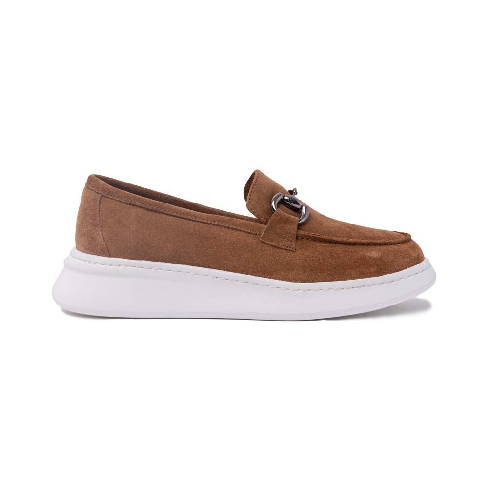 Garinca Kadın Loafer -Taba -