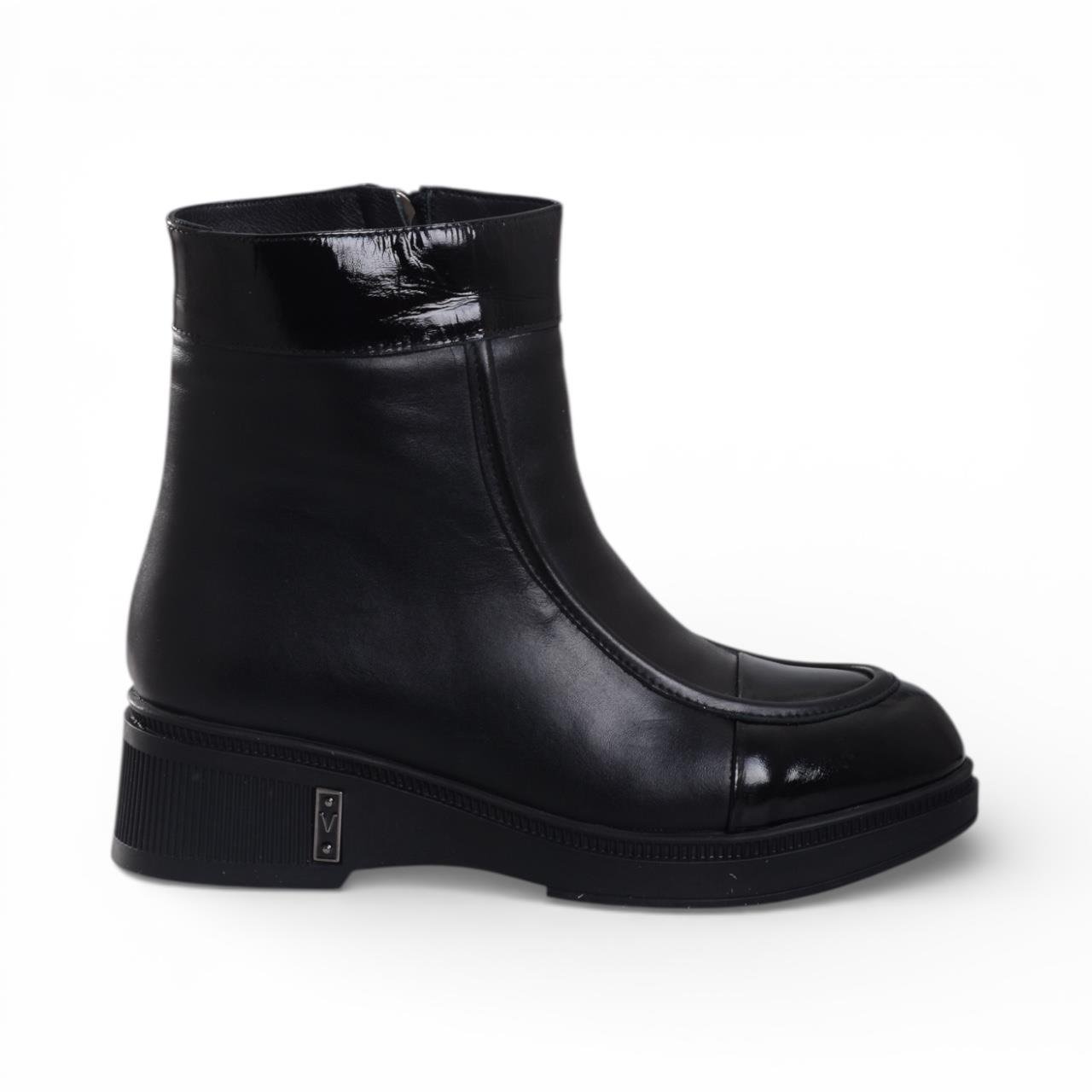 Kadın Günlük Bot - Siyah Rgn-Deri