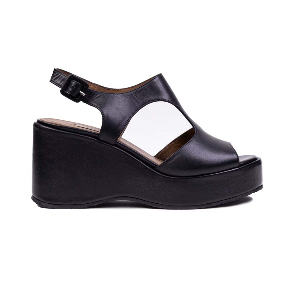 Marana Siyah Kadın Sandalet