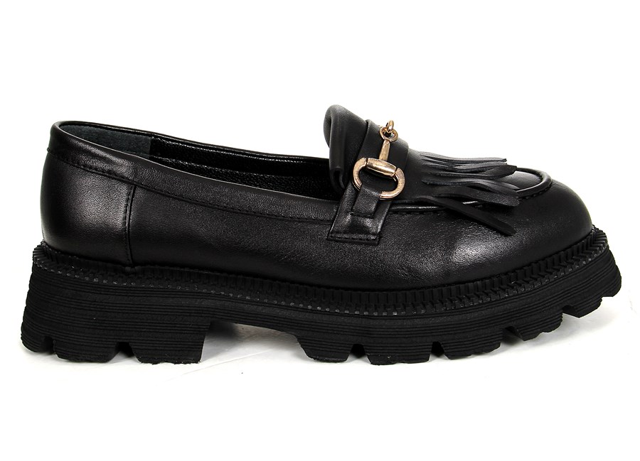 MEBANA SİYAH KADIN LOAFER
